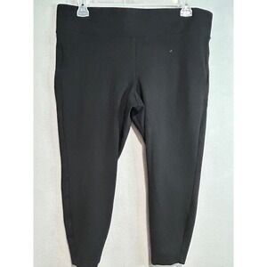 Torrid Pixie Black Pull On Pants Womens 2S US 2X Black Cropped High Rise Stretch